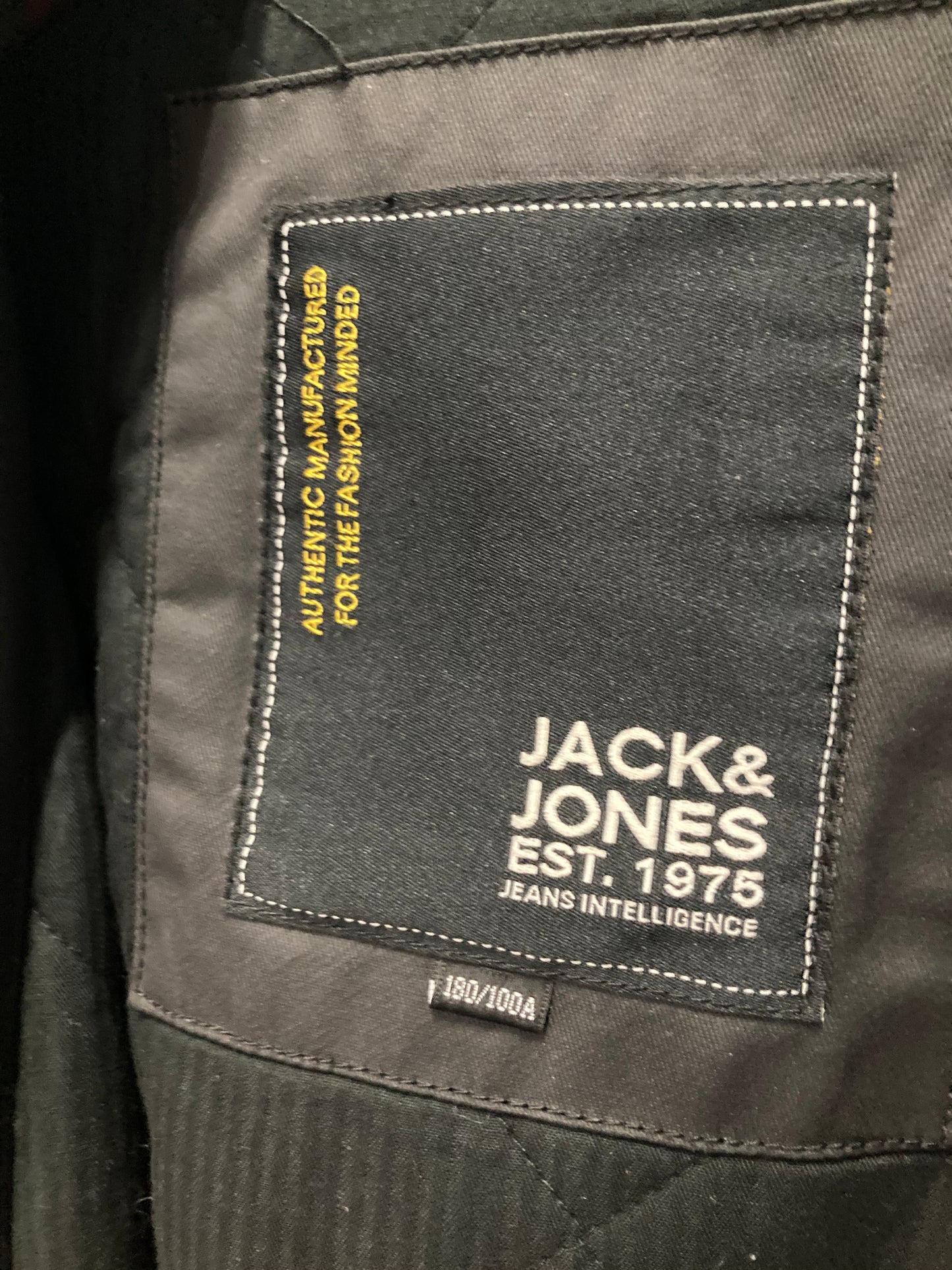 Jack and Jones Hooded Heavy Coat (Sz Large)