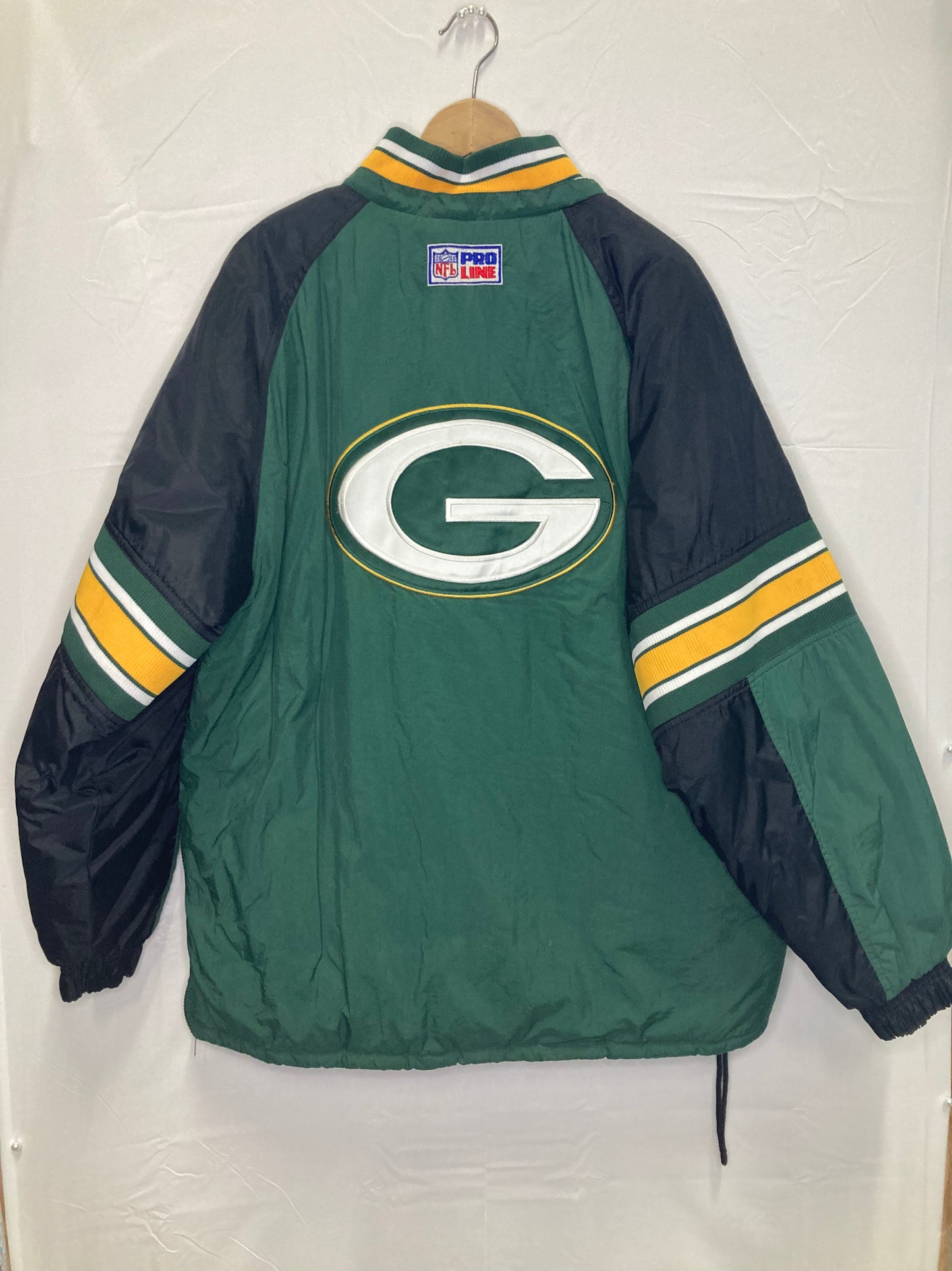 Vintage Pro Line Starter Jacket (Green Bay Packers) Size Large