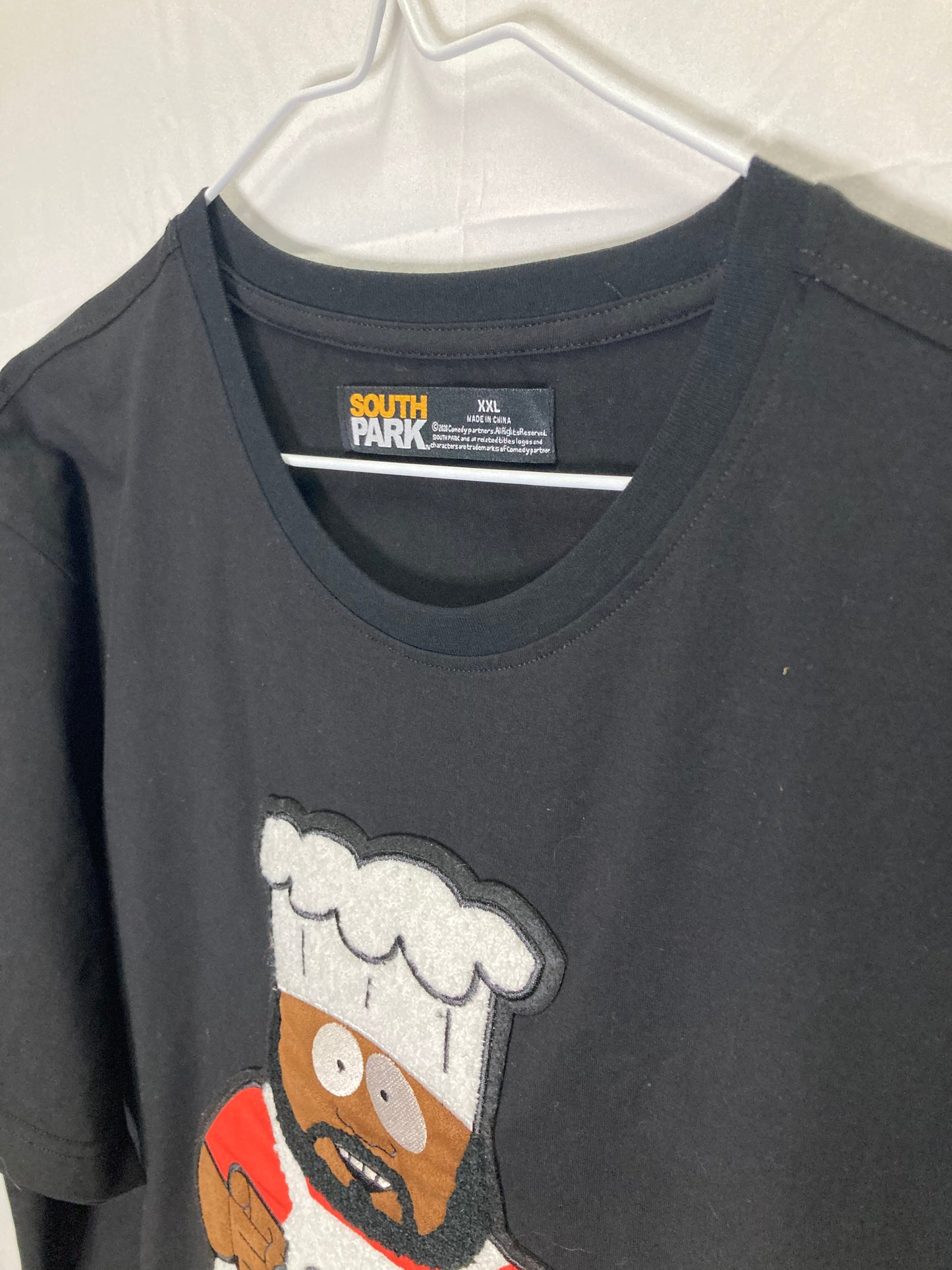 South Park Clothing Chef Embroidered Tshirt (Sz XXL)