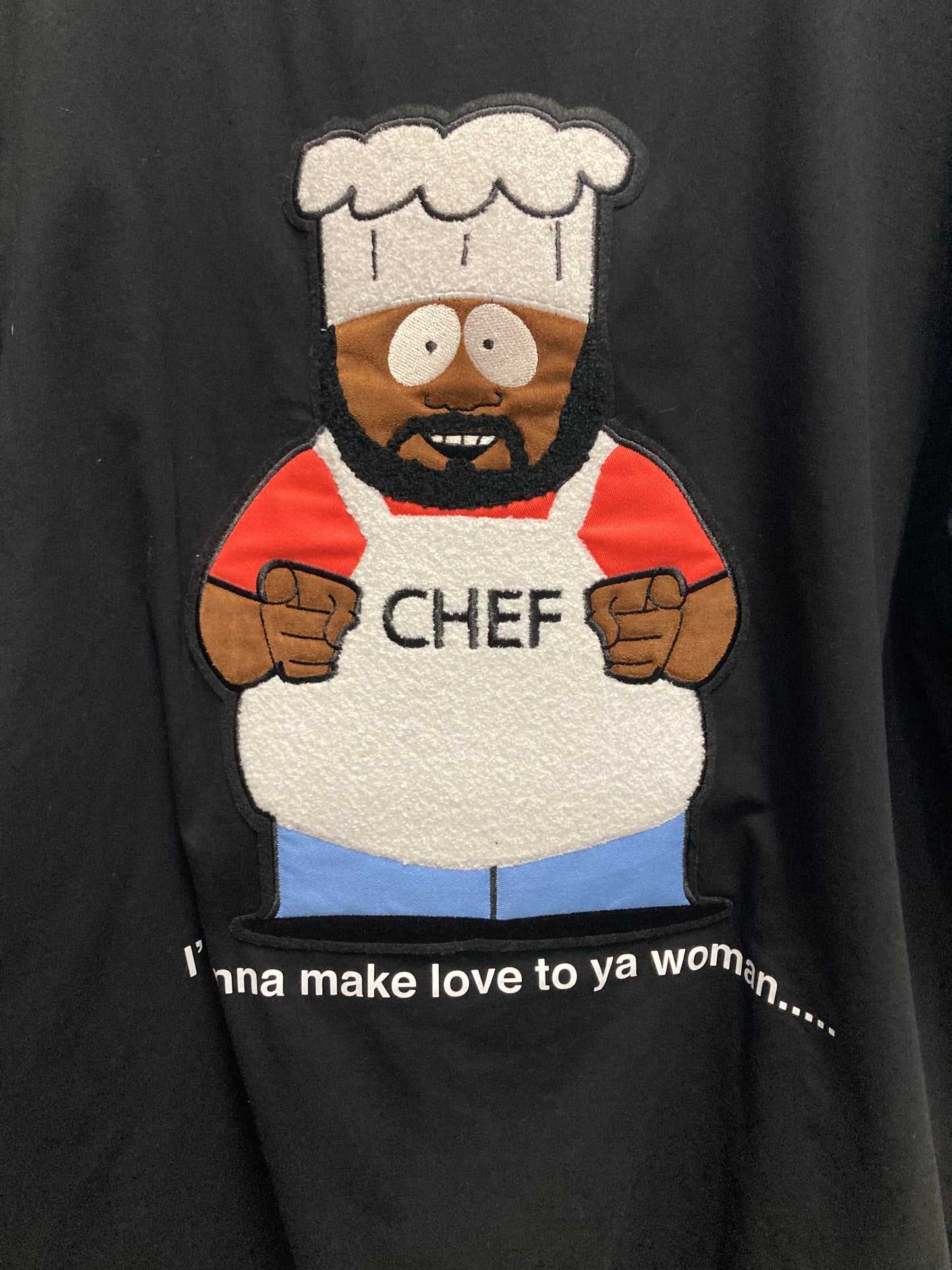 South Park Clothing Chef Embroidered Tshirt (Sz XXL)