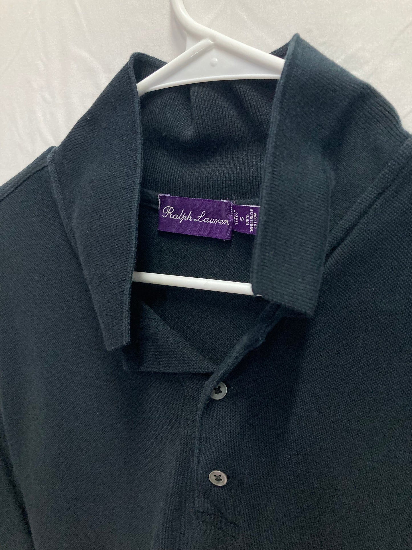 Italian Designer Purple Label Ralph Lauren Polo (Sz Small)